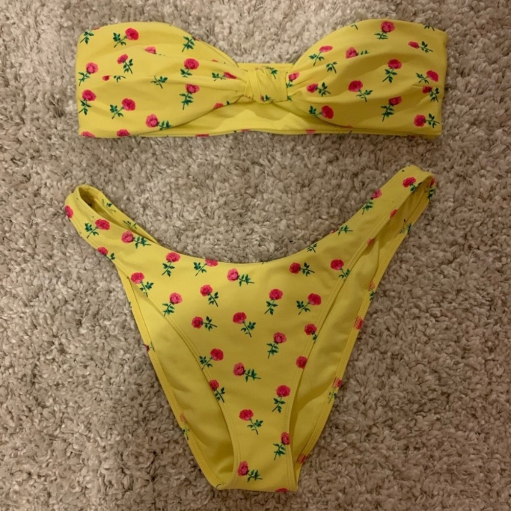 f21 rose bikini